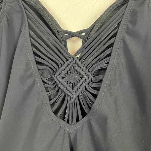 Profile x Gottex Swimsuit One Piece Black Swimwear - 6 - Picture 2 of 7